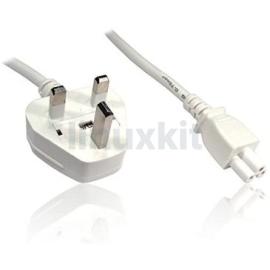 UK C5 Power Cable White - 190
