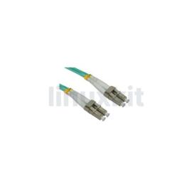 EssCable LC - LC 0.5m Multimode Duplex LSZH Fibre Patch Lead