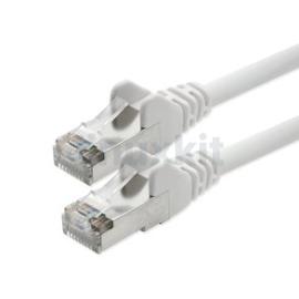 Ethernet Cable - Category 5 - White - 0.25m