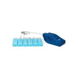 Patch App & Go Network Tester & Tracer with 6 Smart Remote Plugs