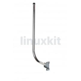 3ft J Pole + fixed Wall mount