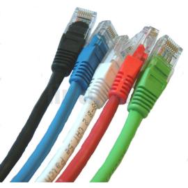 0.5m CAT5 Patch Lead Yellow