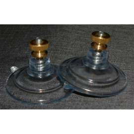 x4 suction cups - 47mm with stud and nut
