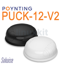 White 2x2 Dualband WiFi PUCK-12 Antenna White 2x2 Dualband WiFi PUCK-12 Antenna