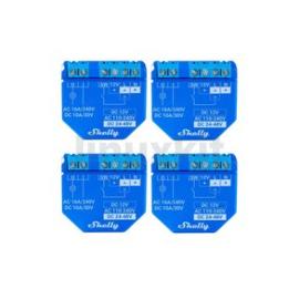 Shelly 1 Gen3 WiFi Operated Smart Switch 4-Pack