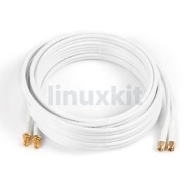 Poynting CAB-144 2x2 5m Twin Pair SMA (m) to SMA (f) Cable