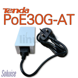PoE30G-AT - Tenda 1Gig 30W PoE Injector