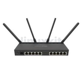 MikroTik WiFi 5 Router with Passive PoE - RB4011iGS+5HacQ2HnD-IN