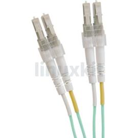 3m OM3 LC-LC 50/125 Fibre Cable Aqua
