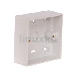 Single Back Box 1 Gang 32mm