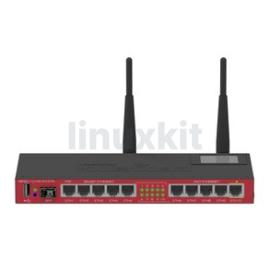 MikroTik RouterBOARD WiFi 4 Router w/ passive PoE RB2011UiAS-2HnD-IN