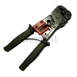 Crimp tool for RJ10/11/12 plugs