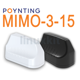 5-in-1 MIMO 2xLTE, 2xWiFi, 1xGPS Black