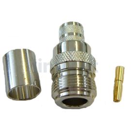 N Type crimp socket for LMR400 cable