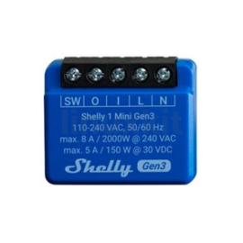 Shelly 1 Mini Gen3 WiFi Operated Smart Switch