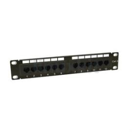 Titan 10 Rack Mount 12 Port 1U CAT6 Soho Patch Panel