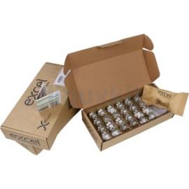 Excel Cat6A FTP Port Toolless Keystone Jacks (24 pcs)