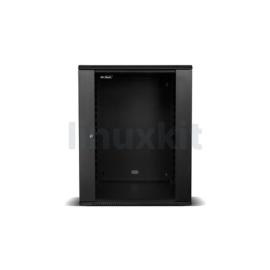 All-Rack 12U 550MM Deep Wall Mount Data Cabinet (Black)