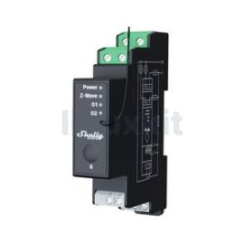 Shelly Qubino Wave Pro 2PM 2-channel Smart Switch with Power Metering