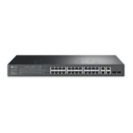 TP-Link TL-SL2428P 24-Port Smart PoE Switch (T1500-28PCT)