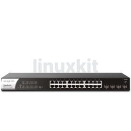 Draytek VigorSwitch VSP1281X-K 24-Port GbE PoE+ Network Switch