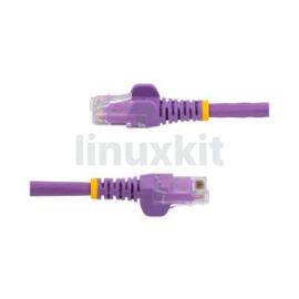 Ethernet Cable - Category 6 - Violet - 0.5m