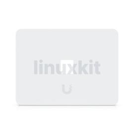 Ubiquiti Horizontal 1 Port Keystone Paintable Wall Plate 4-Pack