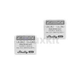 Shelly Mini EM Gen4 WiFi & Zigbee Operated Smart Energy Meter 2-Pack