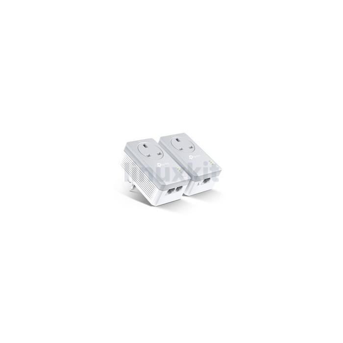 TP-Link TL-PA4022PKIT AV600 2-port Passthrough Powerline Starter Kit