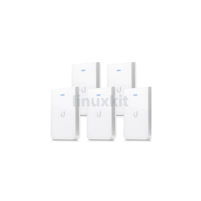Ubiquiti UAP-AC-IW-5 UniFi In-Wall AC Wi-Fi Access Point - 5 Pack