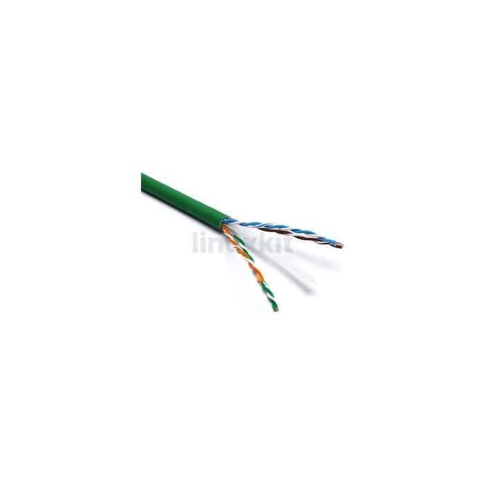 Cat6 UTP Cable - Green - 305m Box