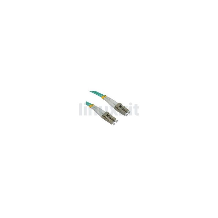 EssCable LC - LC 0.5m Multimode Duplex LSZH Fibre Patch Lead