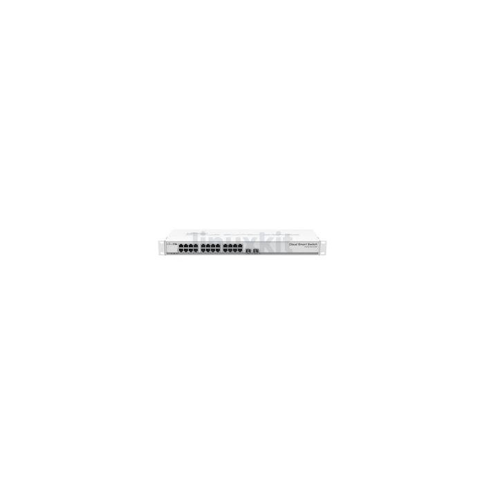 MikroTik SFP+ 24-Port Network Switch (CSS326-24G-2S+RM)