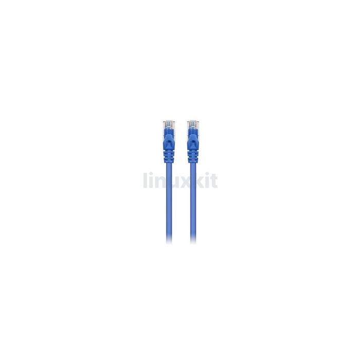 Ethernet Cable - Category 6 - Blue - 0.3m