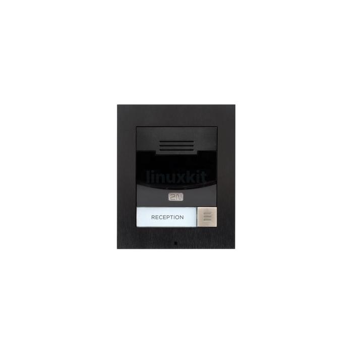 2N IP Solo Surface Mount Intercom 9155301CBS in Black