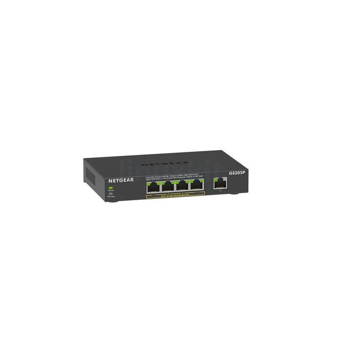 Netgear GS305P-300UKS 5-Port Unmanaged Gigabit PoE Switch
