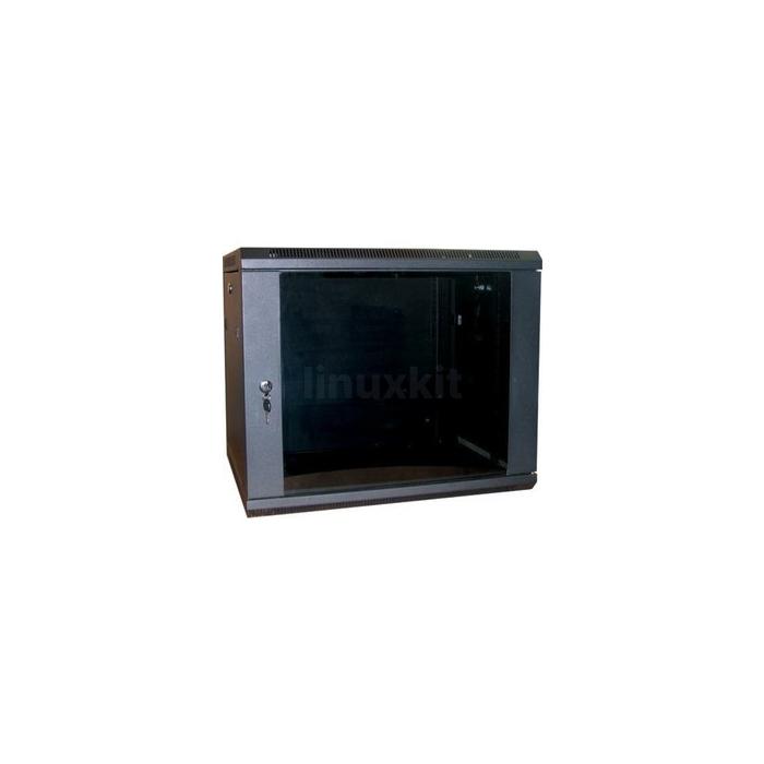 Excel Environ WR600 Wallrack Network Data Cabinet 18U 600mm Black