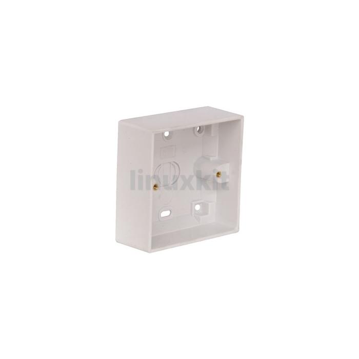 Single Back Box 1 Gang 32mm