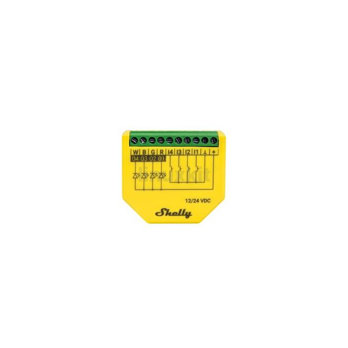 Shelly RGBW PM WiFi RGBW Controller with Power Measuring