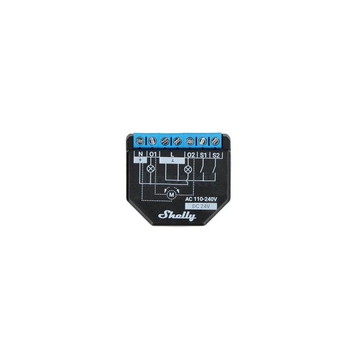 Shelly Plus 2PM 2 Channel WiFi Operated Smart Switch with Power Metering