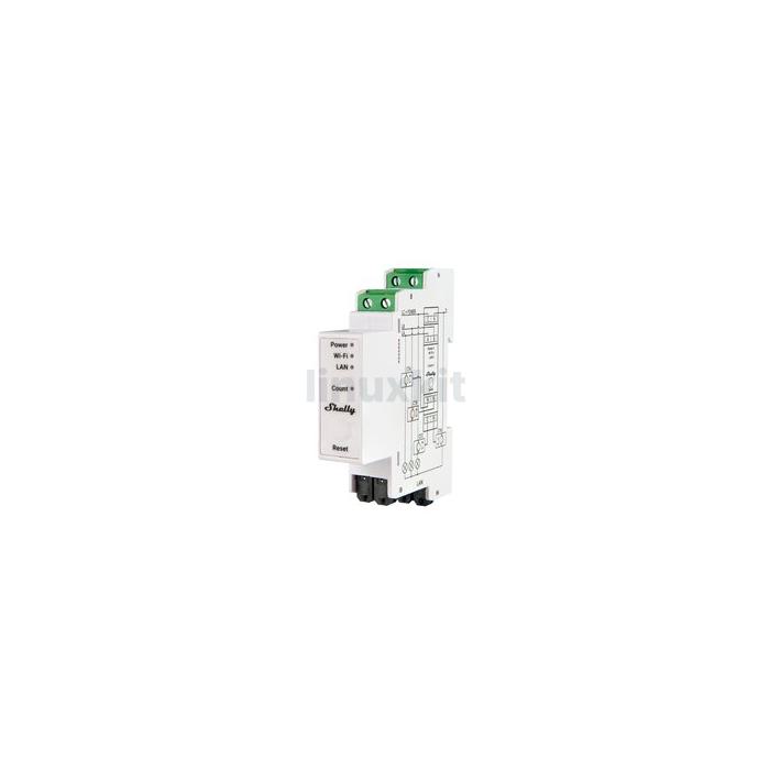 Shelly Pro 3EM-120A 3-Phase DIN-rail Energy Meter