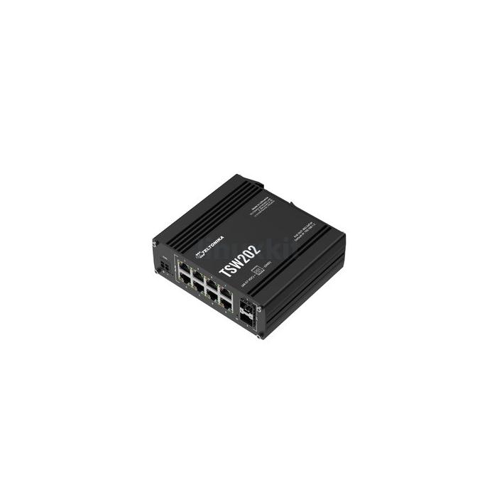 Teltonika TSW202 Managed 8-Port PoE+ Network Switch