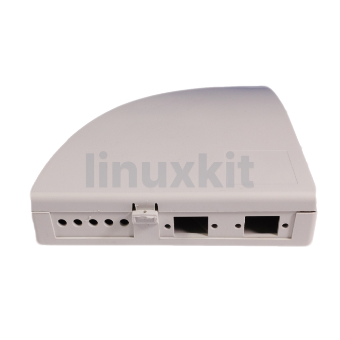 Fibre patch/junction box SC/LC inserts