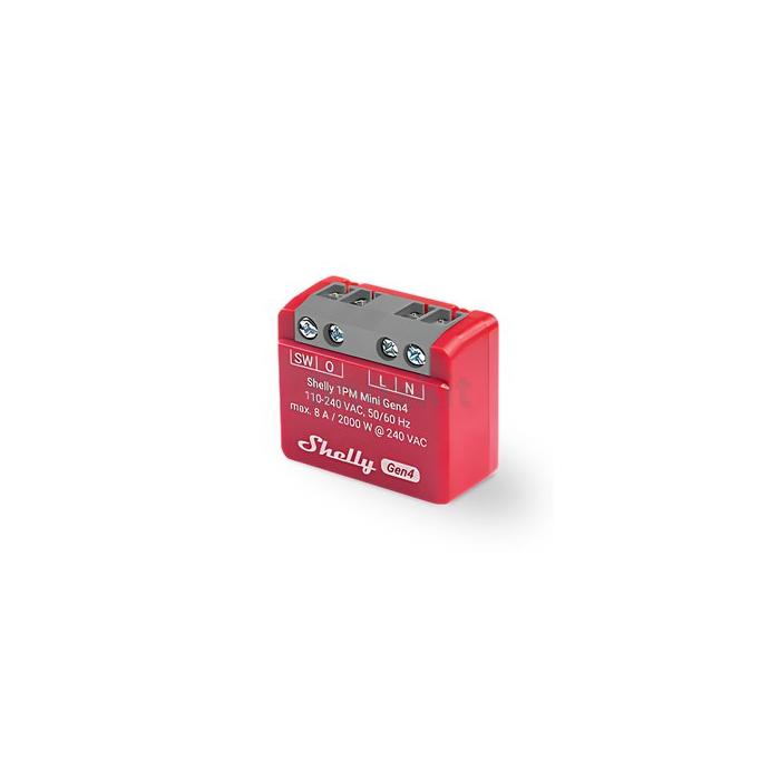 Shelly Mini 1PM Gen4 WiFi & Zigbee Operated Smart Relay