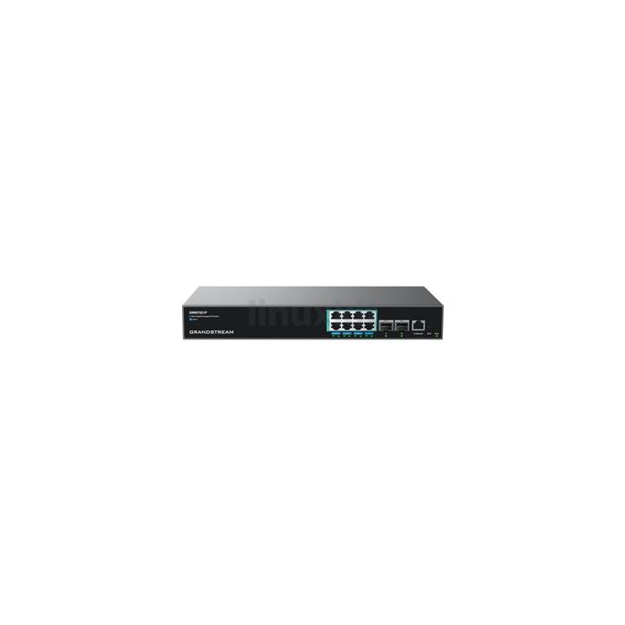 GWN7821P 8 PORT POE 2 SFP+ LAYER 3 MULTI-GIGABIT SWITCH