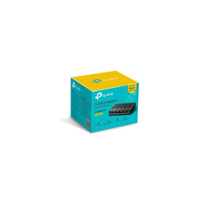 TP-Link LS1005G 5-Port Unmanaged Gigabit Switch
