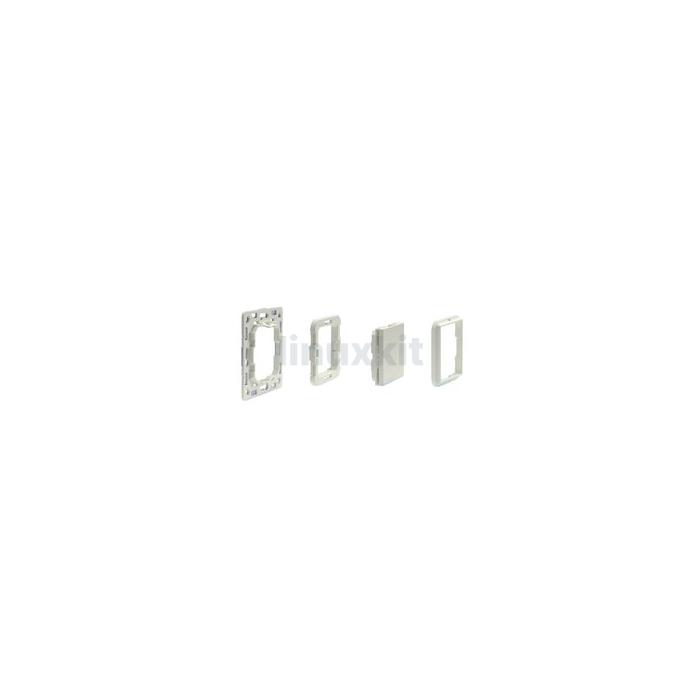 Shelly BLU Wall Switch 4 (White) with Busch-Jaeger Adapter Shelly BLU Wall Switch 4 (White) with Busch-Jaeger Adapter