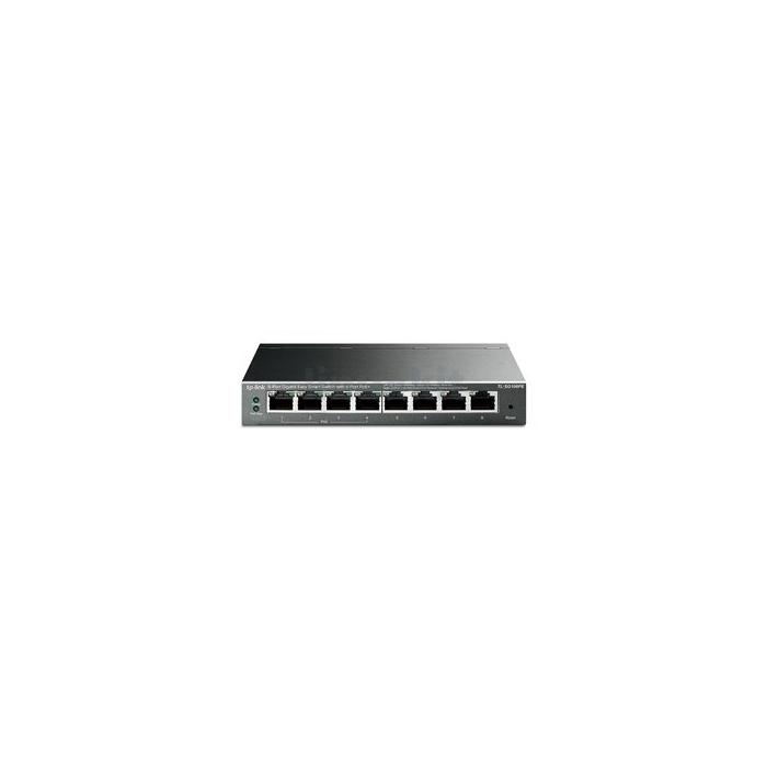 TP-Link TL-SG108PE 8-Port Smart Managed Switch with 4 PoE Ports TP-Link TL-SG108PE 8-Port Smart Managed Switch with 4 PoE Ports