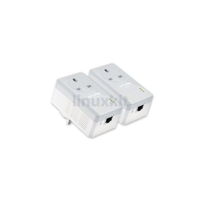 TP-Link TL-PA4010PKIT 600 Passthrough Powerline Starter Kit