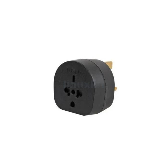 EU to UK Plug Flat Adapter PSUUKEU in Black